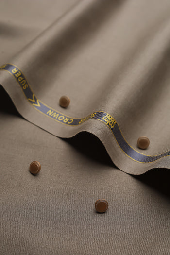 Brown Suiting Fabric